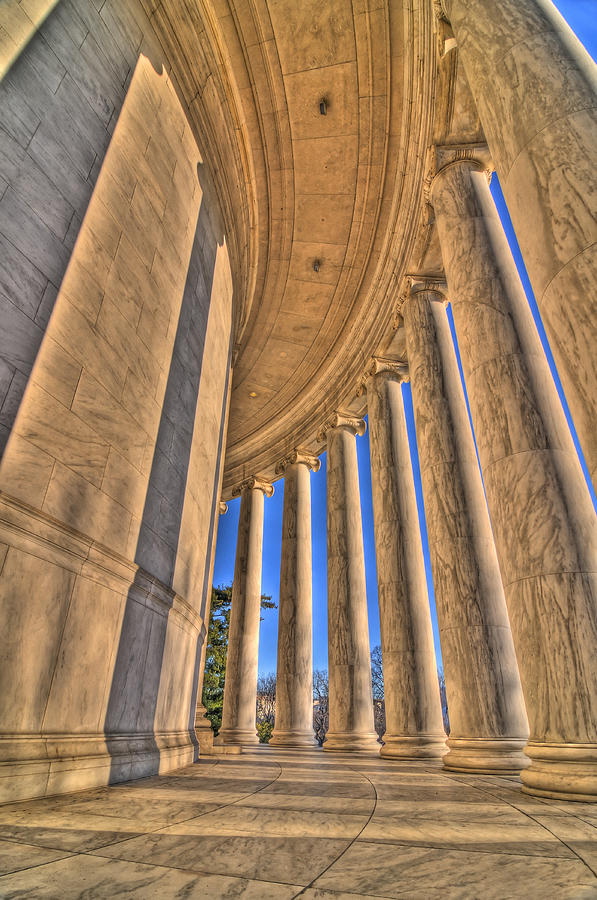 Jefferson Memorial Photograph by Matthew T. Carroll