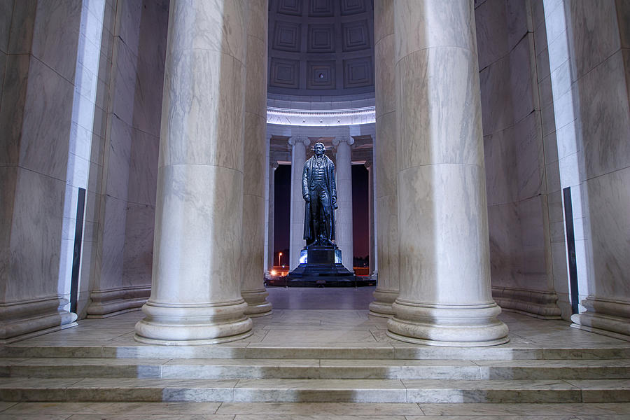 Jeffersons Columns Photograph by American Landscapes