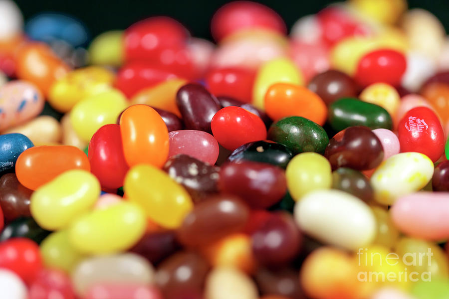 Jelly Bean Colors Photograph by John Rizzuto