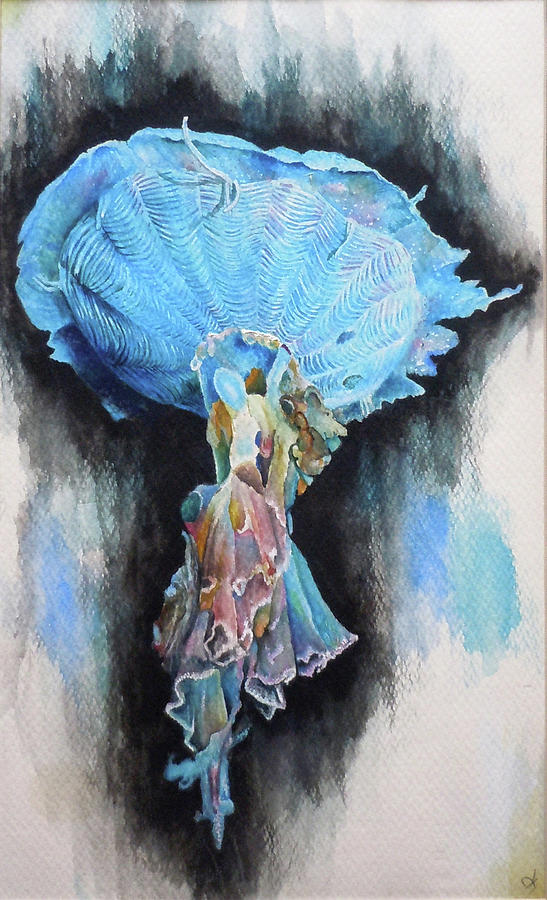 Jellyfish Painting by Jeremy Robinson