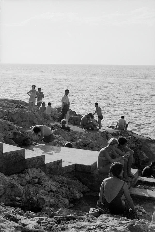 Jensen & Cohen On The Beach Photograph by James Burke Jensen & Cohen On The Beach Photograph by James Burke