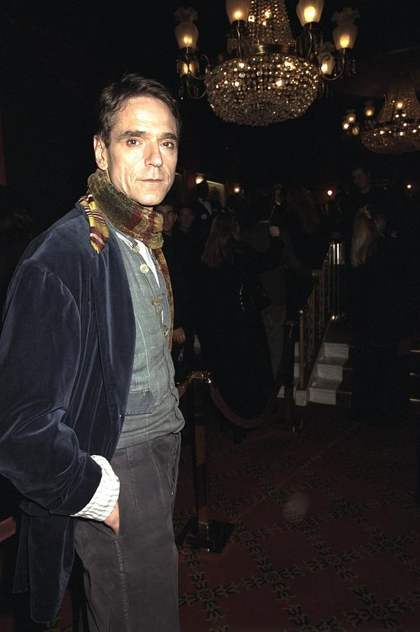 Jeremy Irons Attending The Premiere Of Photograph by New York Daily News Archive