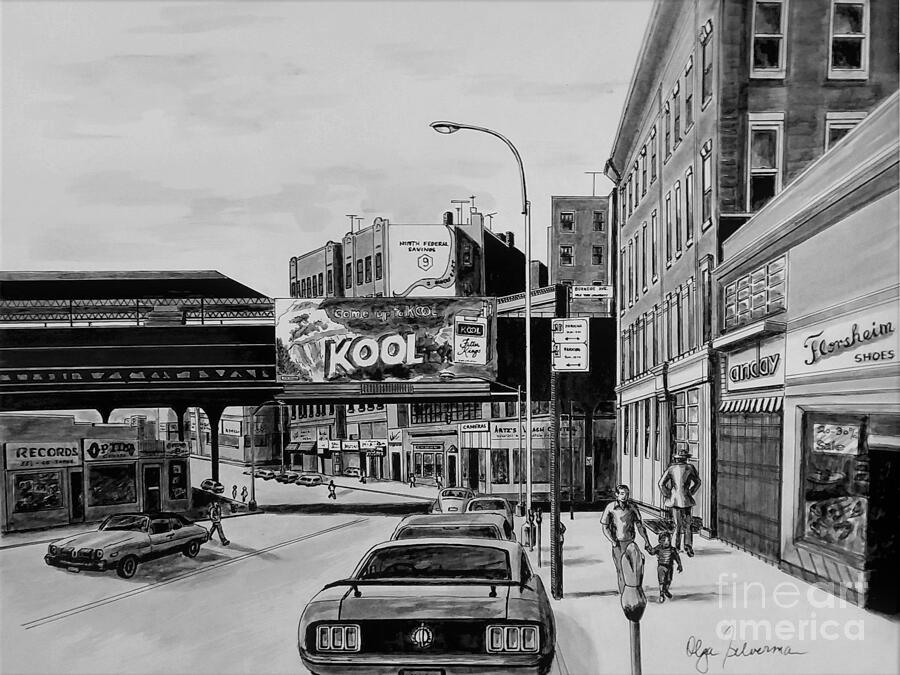 Jerome and Burnside Aves. by Olga Silverman Jerome and Burnside Aves. by Olga Silverman