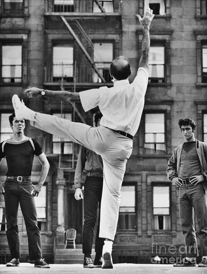 Jerome Robbins Directing West Side Photograph by Bettmann