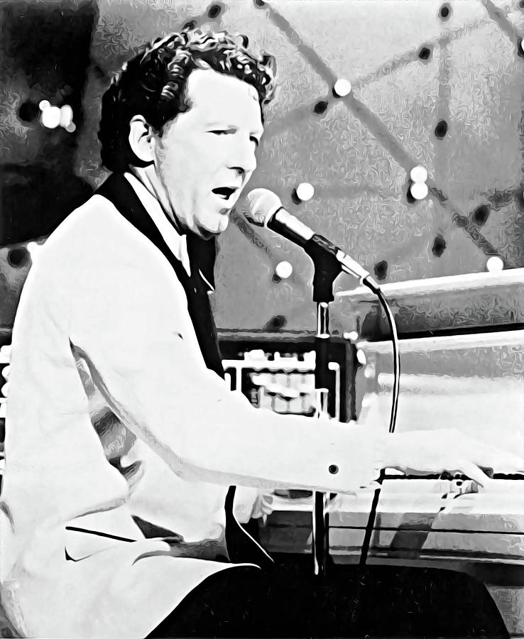 Jerry Lee Lewis Digital Art by Queso Espinosa