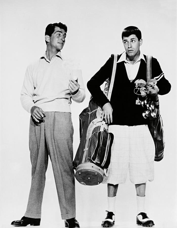 THE CADDY JERRY LEWIS DEAN MARTIN "AMOURS VINTAGE PHOTO EP DELICES ET GOLF" 