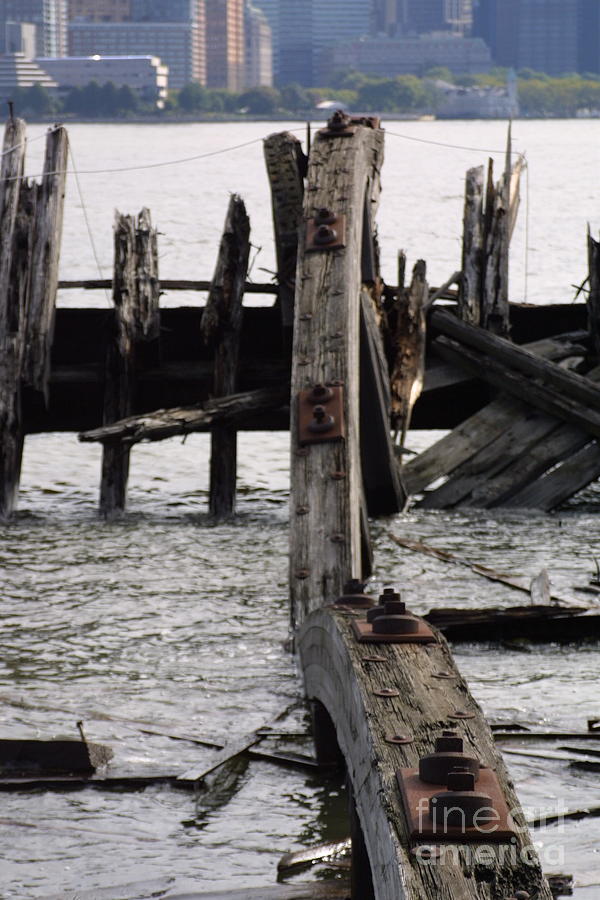 Jersey Broken Wharf II Photograph by Darren Dwayne Frazier