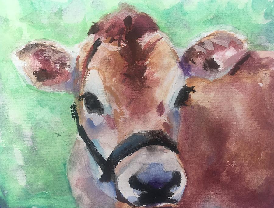 jersey cow artwork