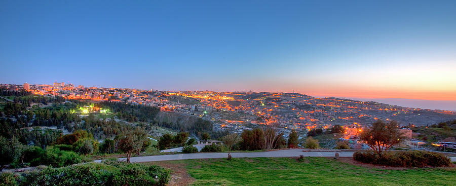 Jerusalem At Sunrise Photograph by Jordan Polevoy Photography