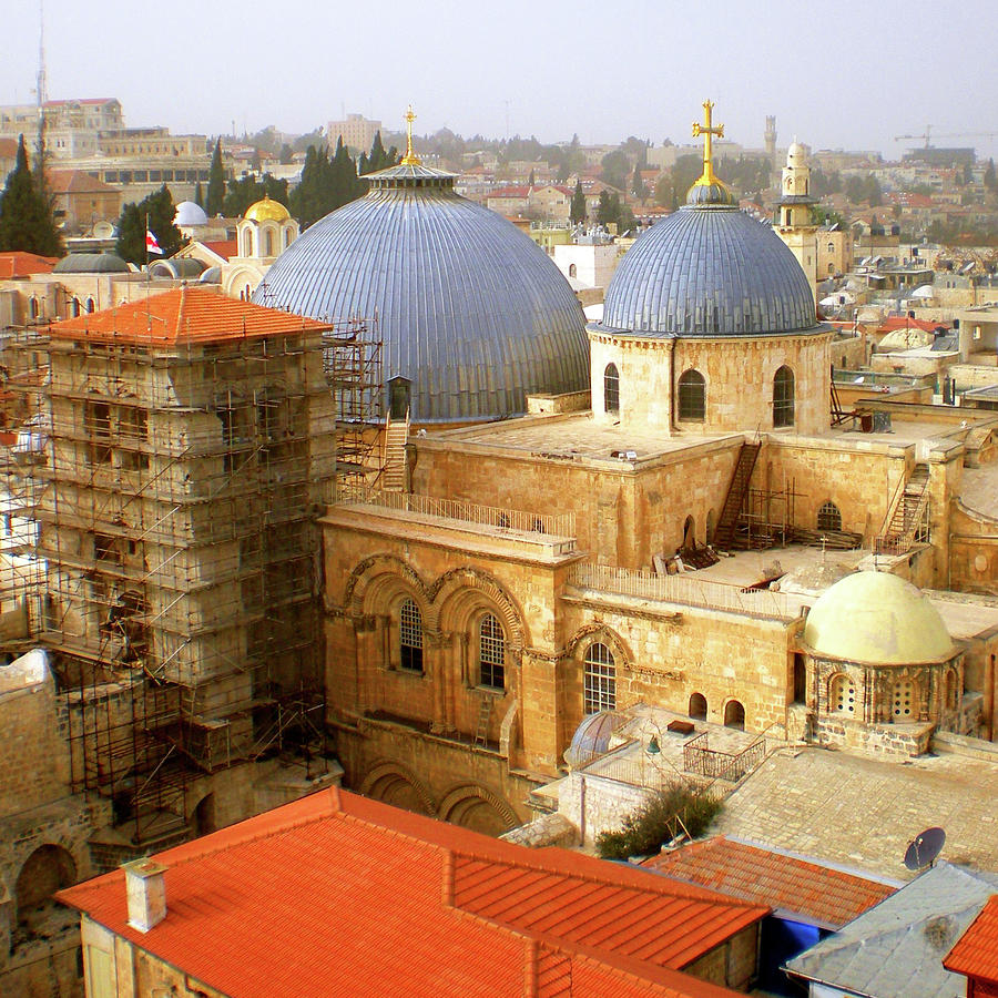 Jerusalem Churches Photograph by Munir Alawi