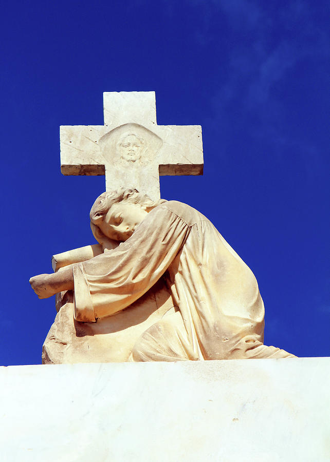 Jesus Face Cross Photograph by Munir Alawi