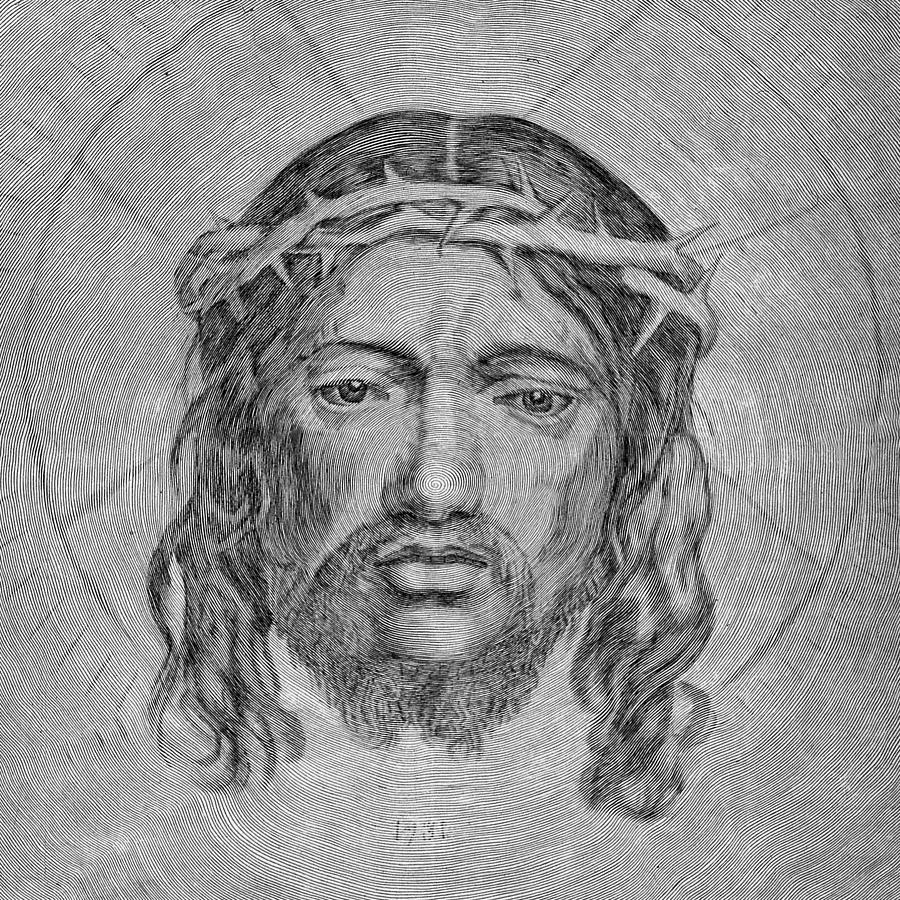 Jesus Head in 1931 Photograph by Munir Alawi
