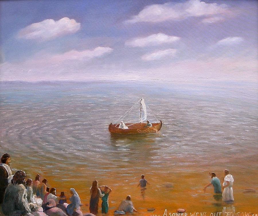 Jesus By The Sea Of Galilee