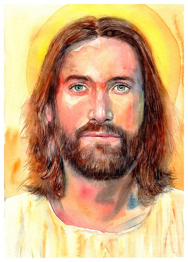Jesus Painting - Jesus The Savior by Suzann Sines