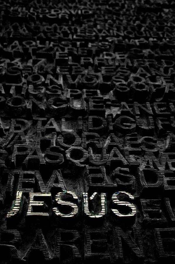 Jesus Photograph by Tito Slack