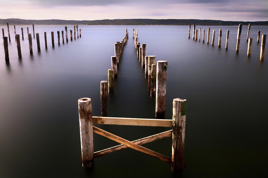 Jetty Photograph by Geoffrey Gilson Photography