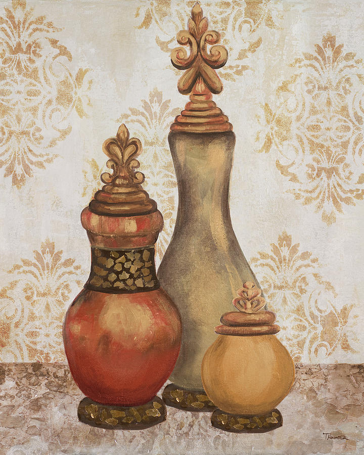 Vessels Painting - Jeweled Accents II by Tiffany Hakimipour