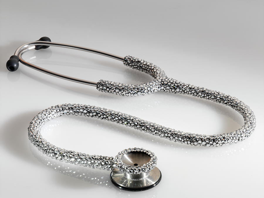 Jewelled Stethoscope Photograph by Terry Mccormick