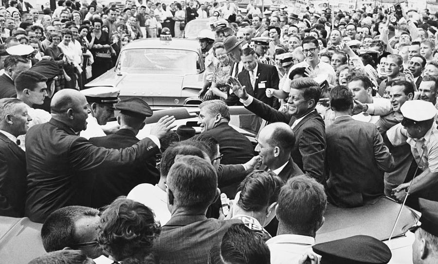 Jfk In Charlotte Photograph by Bruce Roberts