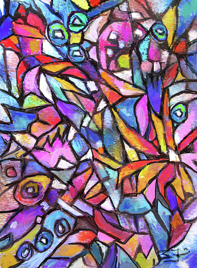 Jig Saw Garden by Jean Batzell Fitzgerald Jig Saw Garden by Jean Batzell Fitzgerald