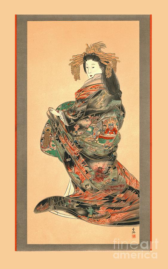 Jigoku Reigan Drawing by Print Collector