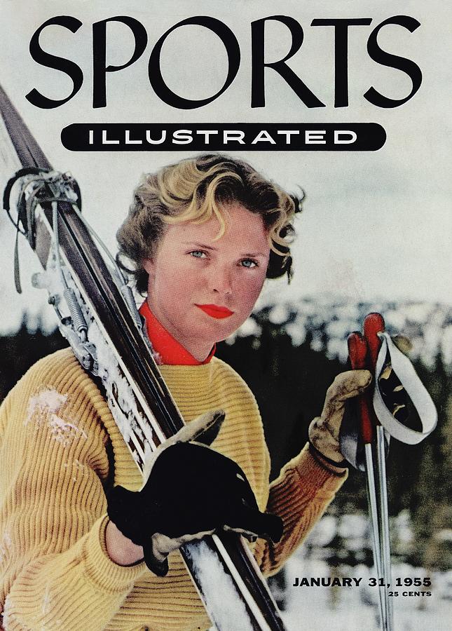 Jill Kinmont, Ski Slalom Champion Sports Illustrated Cover Photograph by Sports Illustrated