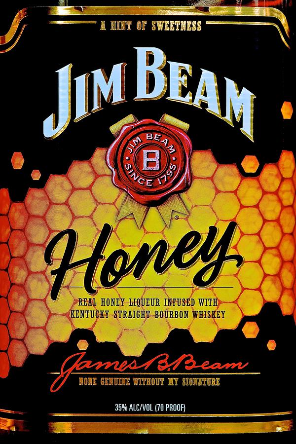 Jim Beam Honey Photograph by Frozen in Time Fine Art Photography