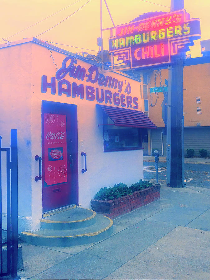 Jim - Dennys Hamburgers Photograph by Dominic Piperata