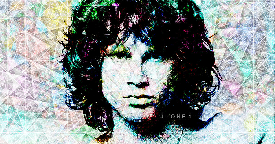 Jim Morrison In Nirvana Digital Art by J U A N - O A X A C A