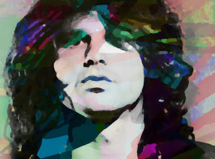 Jimmy draws. Jim Morrison Art.