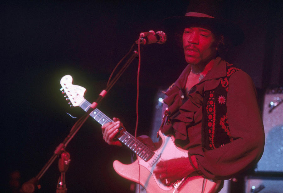 Jimi Hendrix, American Guitar Legend Photograph by Elaine Mayes