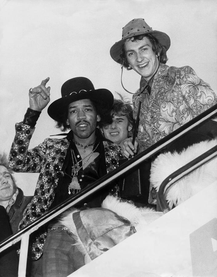 Jimi Hendrix And Mitch Mitchell London Photograph by Keystone-france