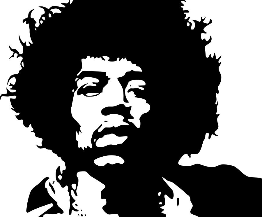 Jimi Digital Art - Jimi Hendrix by Ericamaxine Price Jimi Digital Art - Jimi Hendrix by Ericamaxine Price