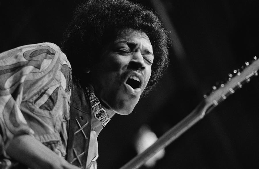 Jimi Hendrix Photograph by Evening Standard