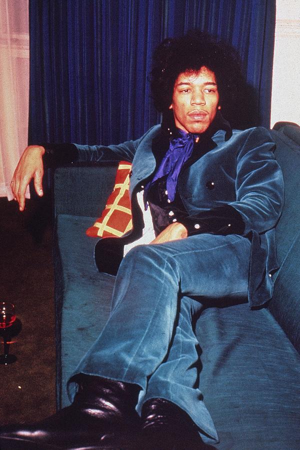 Jimi Hendrix Photograph by Hulton Archive