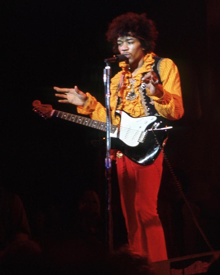 Jimi Hendrix Talking To Crowd At Monterey International Pop Festival ...