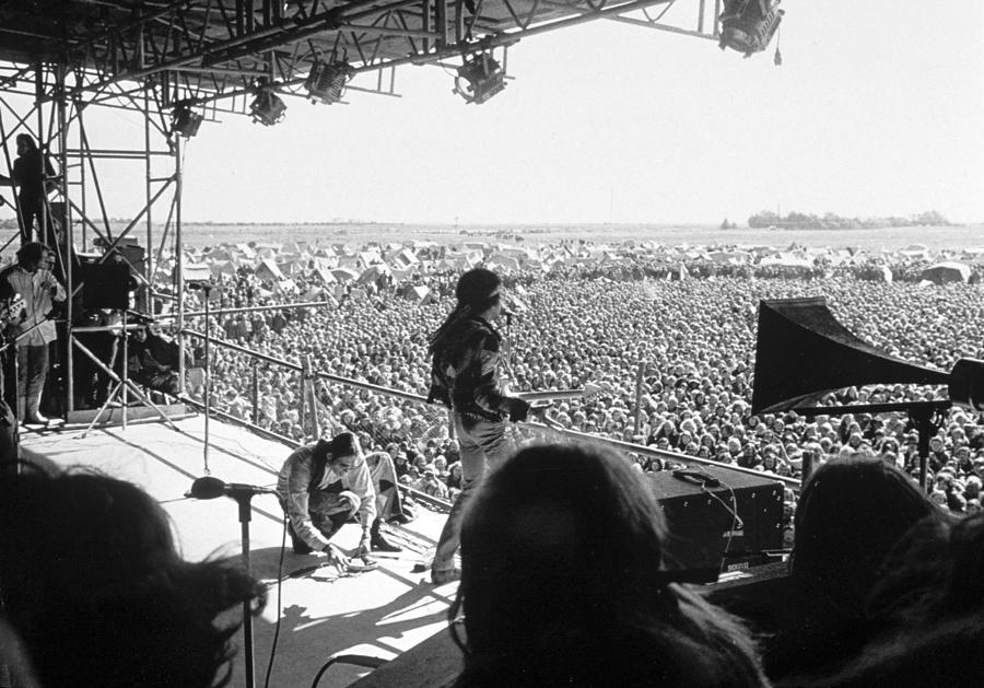 Jimi Hendrixs Last Concert Photograph by Michael Ochs Archives