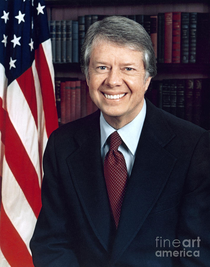 Jimmy Carter Photograph by Karl Schumacher