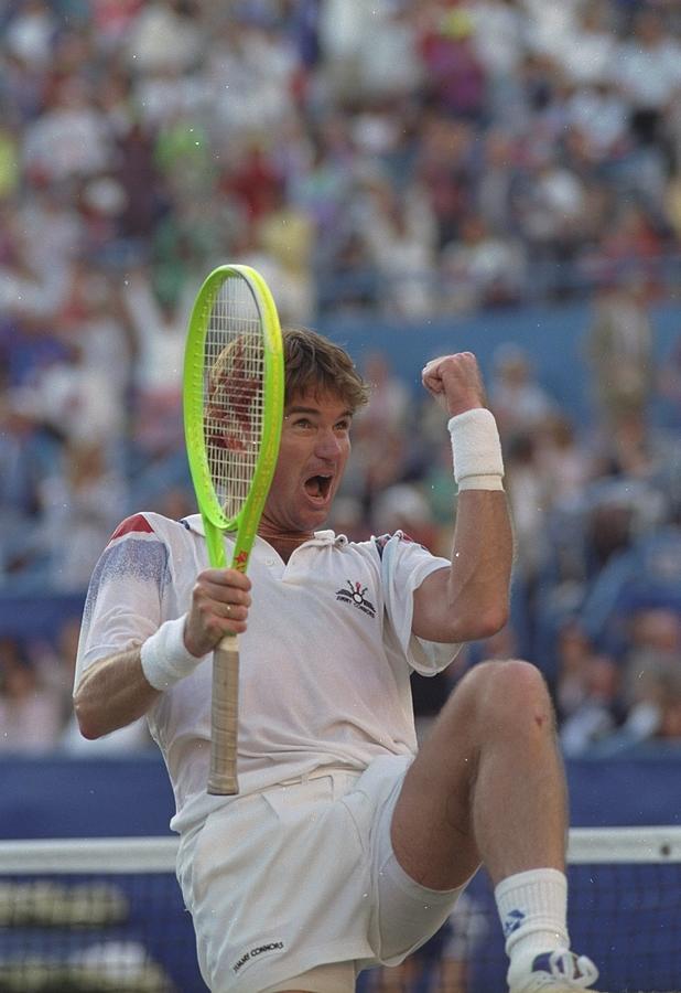 Jimmy Connors by Getty Images