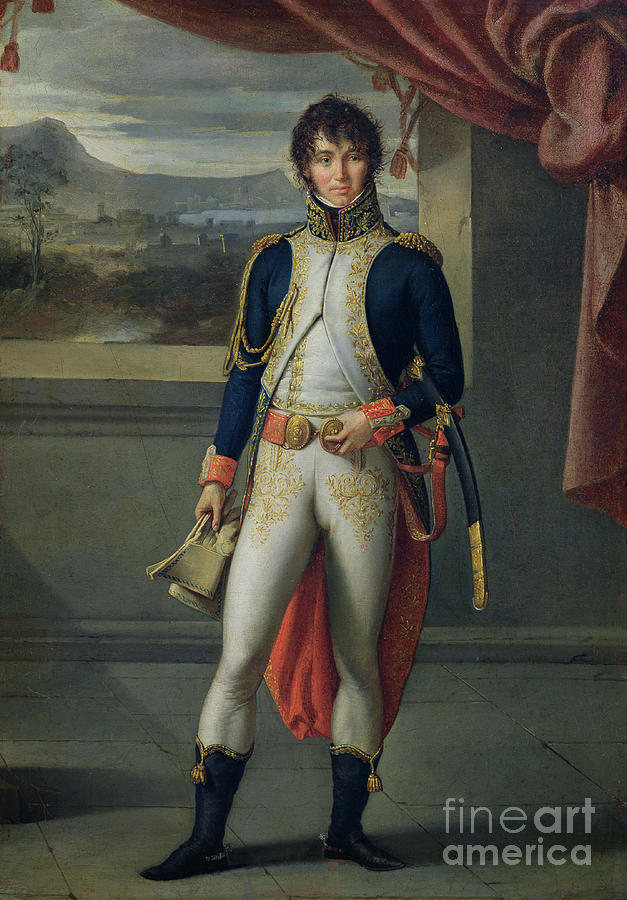 Joachim Murat Painting by Jean Baptiste Joseph Wicar - Fine Art America