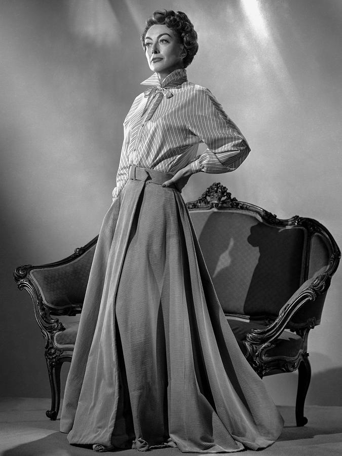Bette Davis Photograph - Joan Crawford: Classical Elegance by Globe Photos