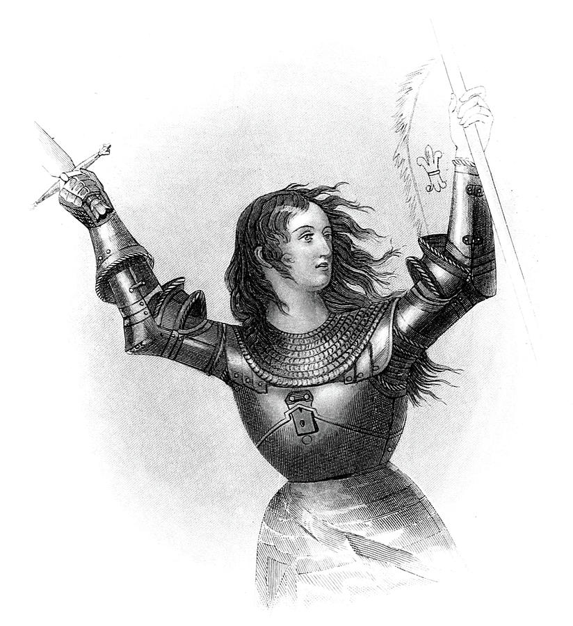 Joan Of Arc, French Hero And Saint Photograph by Science Source