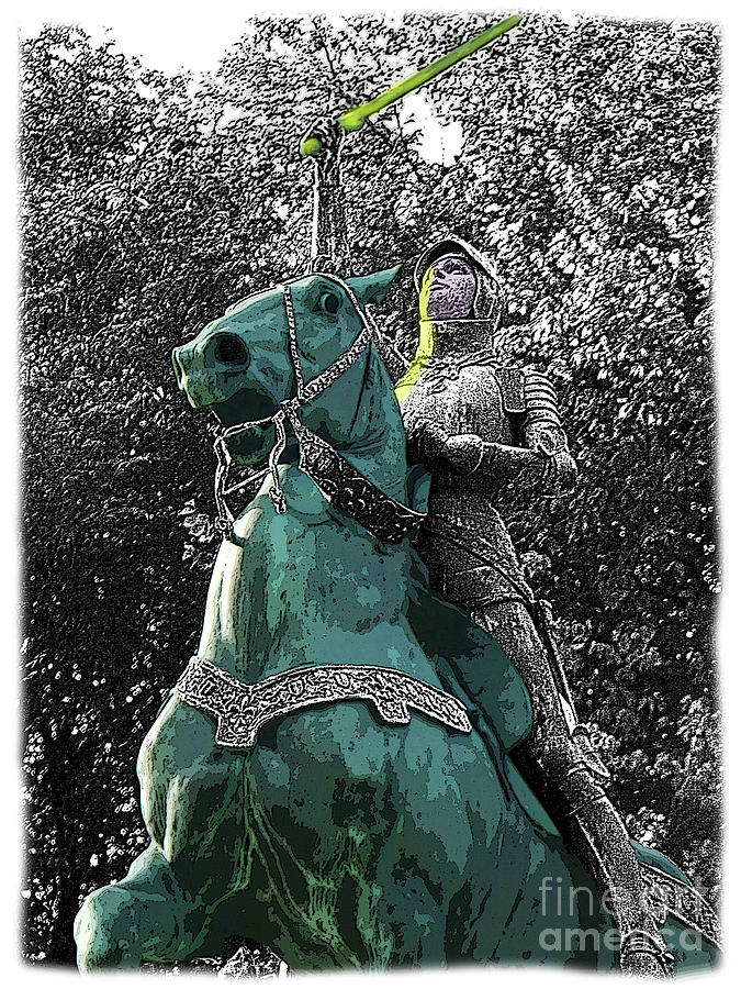 Joan Of Arc Was The Messenger II Photograph by Al Bourassa