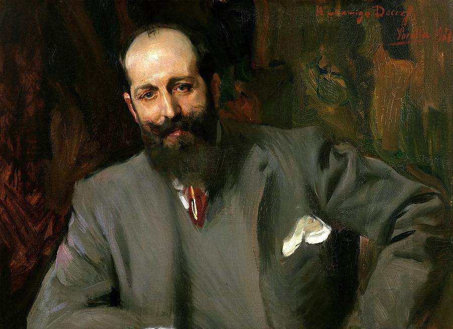 Joaquin Sorolla y Bastida / The Doctor Joaquin Decref y Ruiz, 1907, Spanish School. Painting by Joaquin Sorolla -1863-1923-
