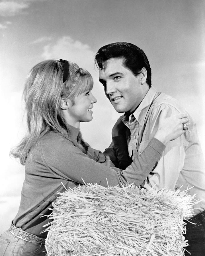 Jocelyn Lane And Elvis Presley Photograph by Globe Photos - Fine Art ...