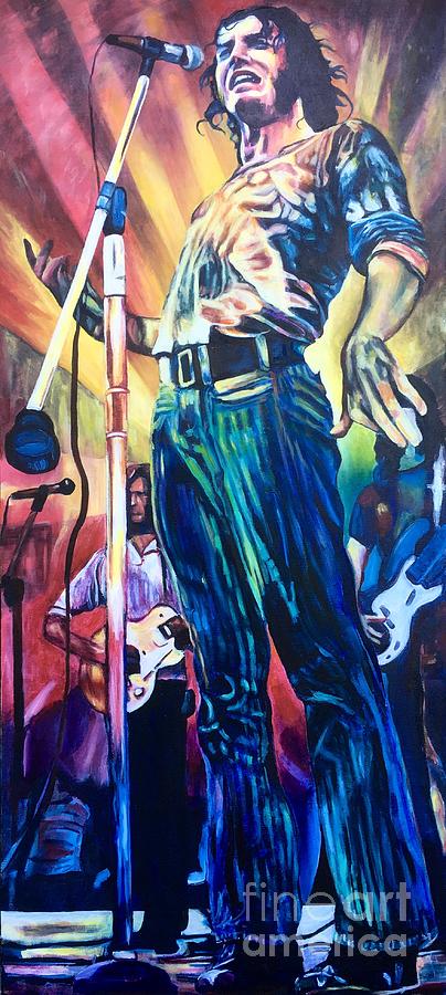 Joe Cocker at Woodstock Painting by Gail Younts - Fine Art America