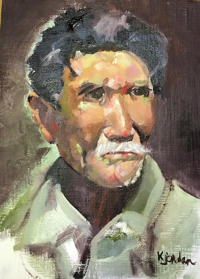 Joe Painting by Karen Jordan Joe Painting by Karen Jordan