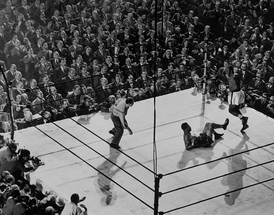 Joe Louisjoe Walcott Photograph by Gjon Mili Joe Louisjoe Walcott Photograph by Gjon Mili