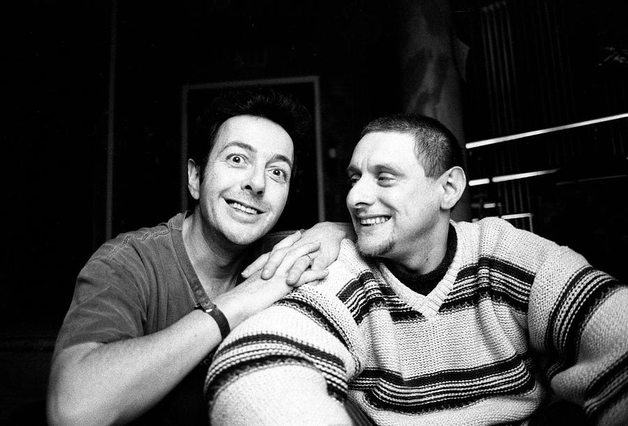 Joe Strummer And Shaun Ryder Photograph by Martyn Goodacre