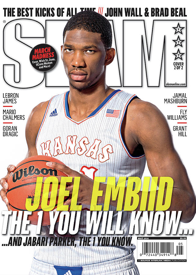 Joel Embiid: The 1 You Will Know… SLAM Cover Photograph by Atiba Jefferson